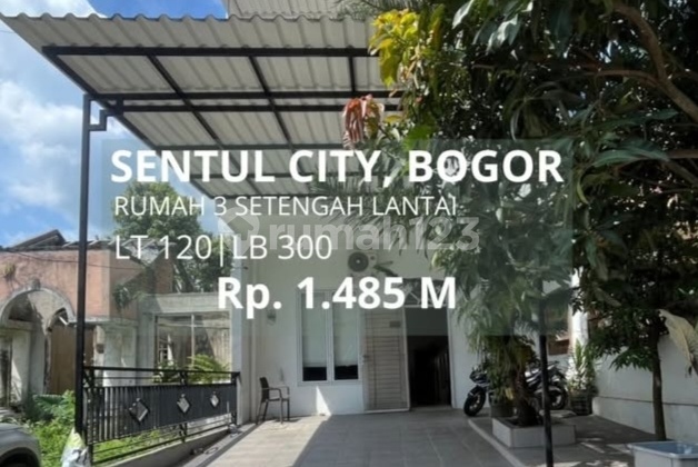 3-Storey House in Sentul City Ready to Occupy