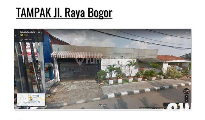 Harus Segera Terjual, Rumah Hitung Tanah Saja , Ry Bogor, Ps Rebo 1