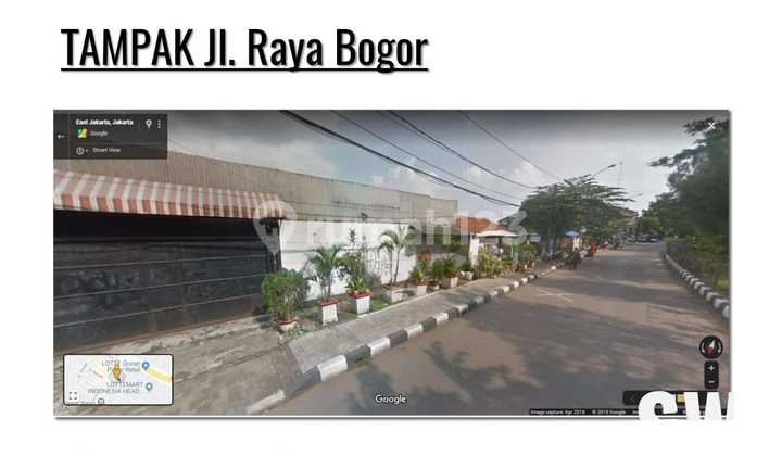 Turun Harga! Dijual Cepat, Rumah Hitung Tanah, Lokasi Strategis, Ps Rebo