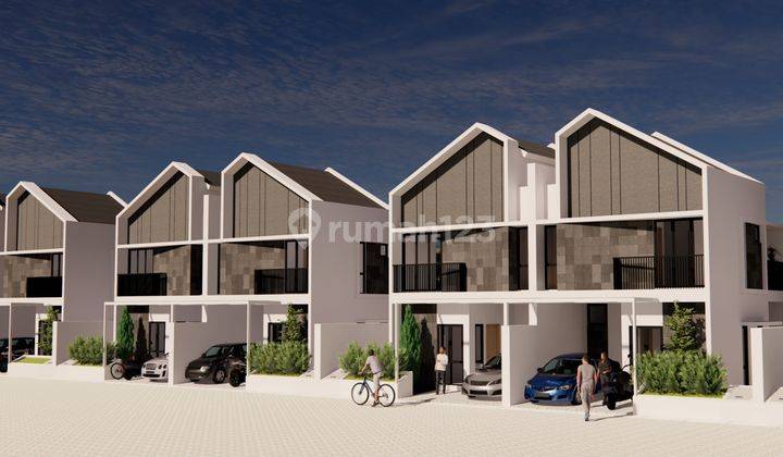 Rumah Murah Modern Model Scandinavian Di Kota Solo Dijual Cepat 1