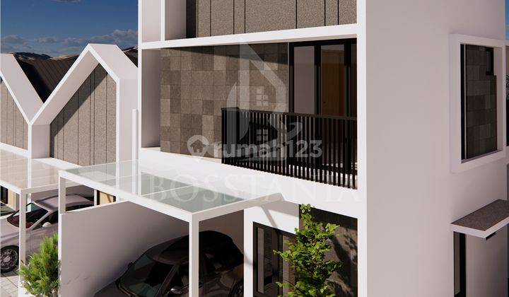 Rumah Murah Modern Model Scandinavian Di Kota Solo Dijual Cepat 2