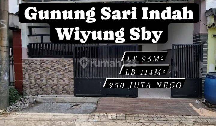 MURAH RUMAH MINIMALIS GUNUNG SARI INDAH WIYUNG dkt GRAHA [36] 1