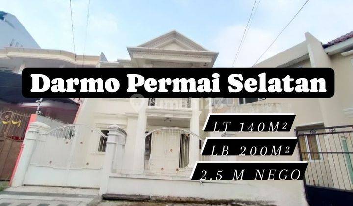 Rumah Darmo Permai Selatan dkt Madame Chang Surabaya Barat [88] 1