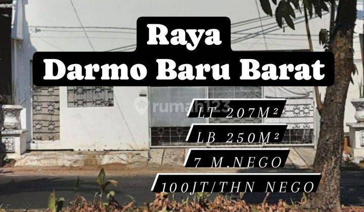 Jual / Disewakan Rumah Raya Darmo Baru Barat Lokasi Strategis [78] 1