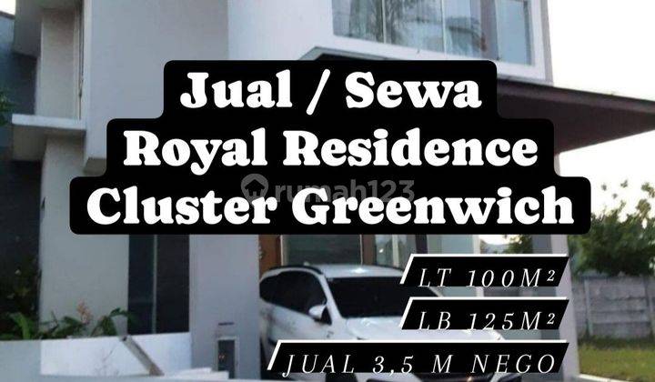 Jual / Sewa Rumah Royal Residence Cluster Greenwich Wiyung [34] 1