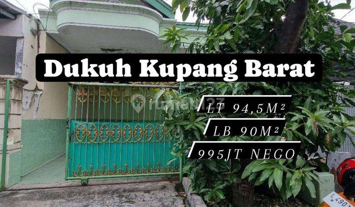 Rumah Murah Dukuh Kupang Barat Sby dkt Kampus Wijaya Kusuma [99] 1