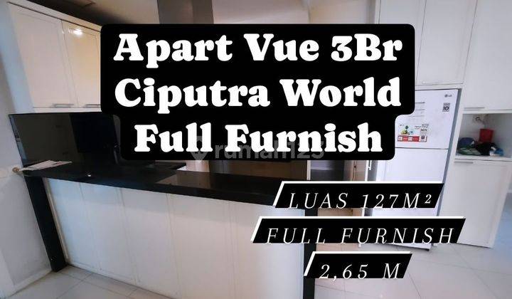 Apartemen Vue Ciputra World 3Br Full Furnish Surabaya Murah [21] 1