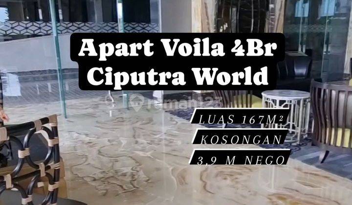 Murah Apartemen Voila Ciputra World 4Br Kosongan Surabaya [23] 1