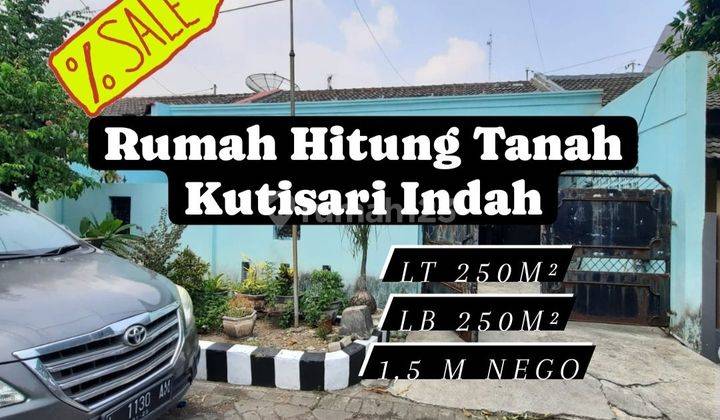 Rumah Hitung Tanah Kutisari Indah dekat Kampus Petra Sby [103] 1