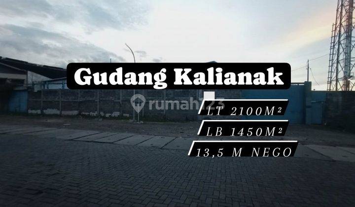 Gudang Kalianak Surabaya Barat Bebas Banjir Lokasi Ramai [165] 1