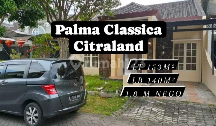 Rumah Minimalis Palma Classica Citraland Surabaya Barat [192]