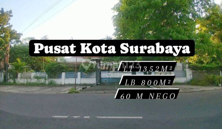 Rumah Pusat Kota Surabaya dekat Raya Darmokali, Raya Darmo [195] 1