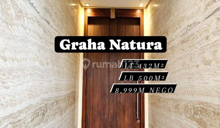 Rumah Siap Huni Graha Natura Full Marmer Ada Kolam Ikan [201] 1