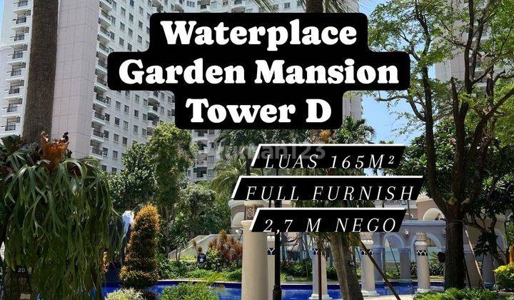 Langka Apartemen Waterplace Garden Mansion Tower D Furnish [173] 1