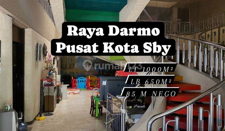 RUMAH RAYA DARMO LOKASI PREMIUM TENGAH KOTA SURABAYA RAMAI [226]
 1