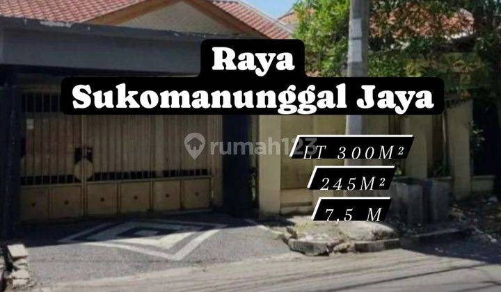 RUMAH TERAWAT RAYA SUKOMANUNGGAL JAYA SURABAYA BARAT [229]
 1