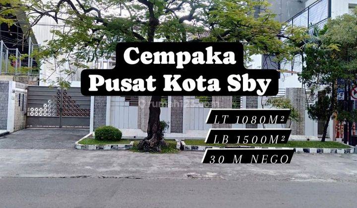 Rumah Jalan Cempaka Sangat Strategis Pusat Kota Surabaya [233]
 1