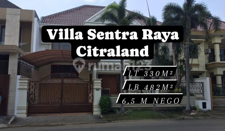 Rumah Villa Sentra Raya Citraland dkt Pakuwon, Graha, BDG [269]
