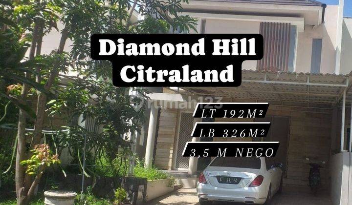 Rumah Diamond Hill Citraland Sby Dkt Pakuwon, Graha, Bdg [273] 1