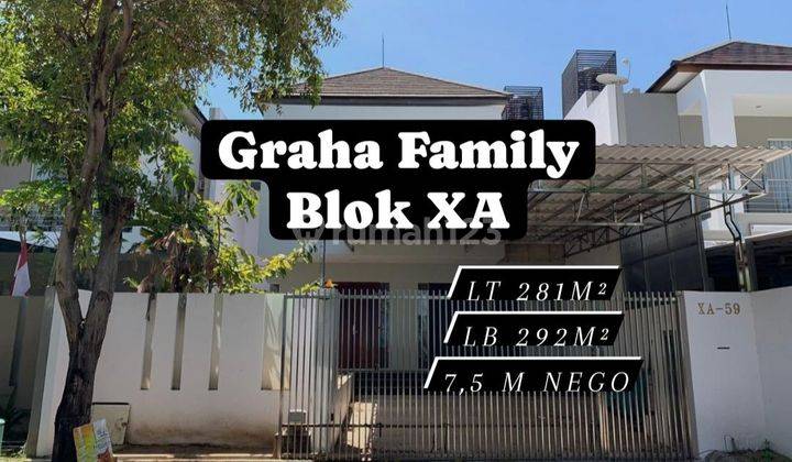 Rumah Graha Family Blok Xa Sby Dkt Pakuwon, Citraland, Bdg [280] 1