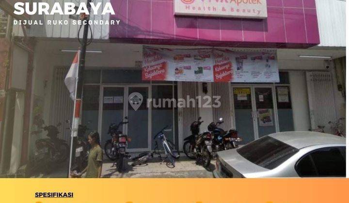 RUKO SECONDARY RAYA DONOWATI SUKOMANUNGGAL SURABAYA RAMAI [337] 1