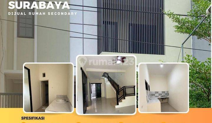 RUMAH 2 LANTAI SIAP HUNI TENGGILIS UTARA SURABAYA dkt UBAYA [341] 1