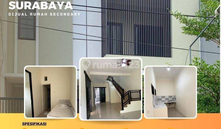 RUMAH 2 LANTAI SIAP HUNI TENGGILIS UTARA SURABAYA dkt UBAYA [341] 2