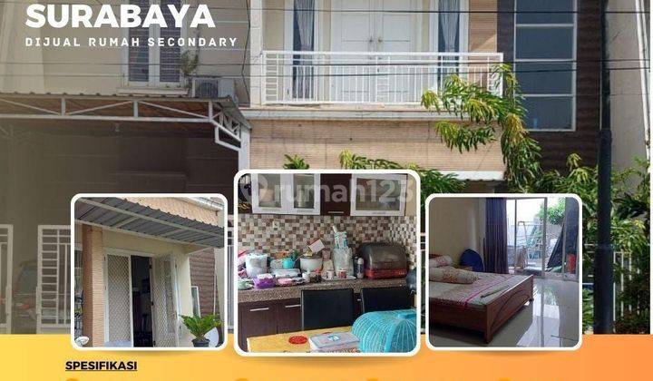 TURUN HARGA RUMAH 2 LANTAI WIGUNA RUNGKUT SURABAYA dkt UPN [348] 1