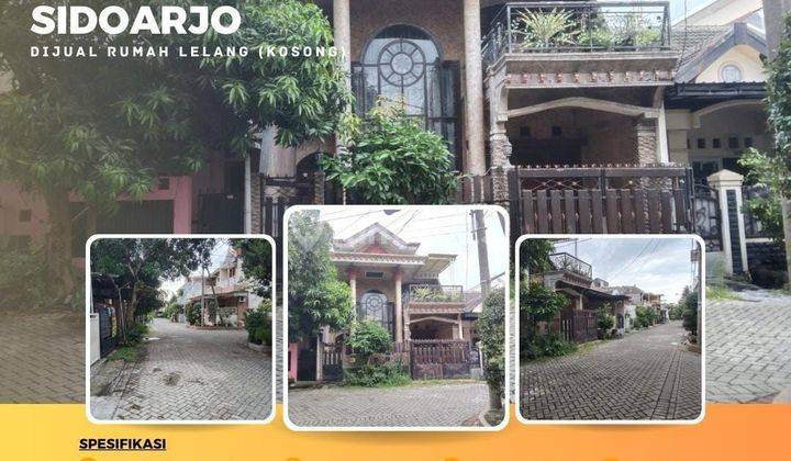 LELANG KOSONG RUMAH TAMAN PONDOK JATI SIDOARJO JAWA TIMUR [370] 1