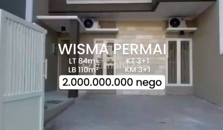 Rumah Baru Gress 2 Lantai Wisma Permai Surabaya Dharmahusada[375] 1