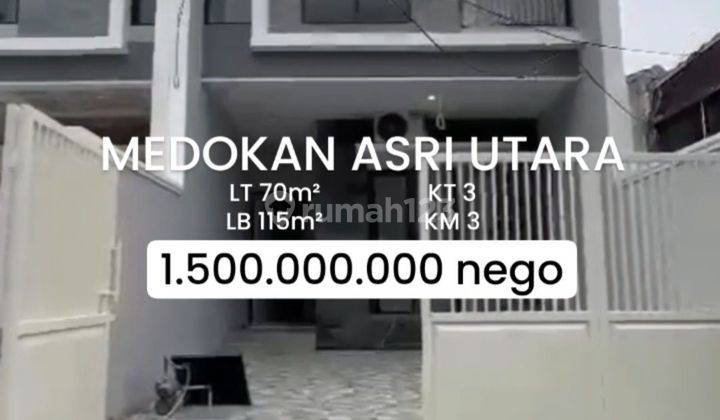 Rumah Baru Gress 2 Lantai Medokan Asri Utara Surabaya Timur[376]
 1