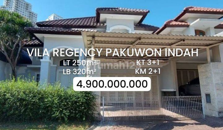 Murah Rumah Vila Regency Pakuwon Indah dkt Graha, Citraland [386] 1