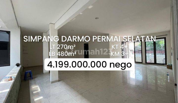 Rumah 2 Lantai Simpang Darmo Permai Selatan Sby dkt Papaya [405] 2