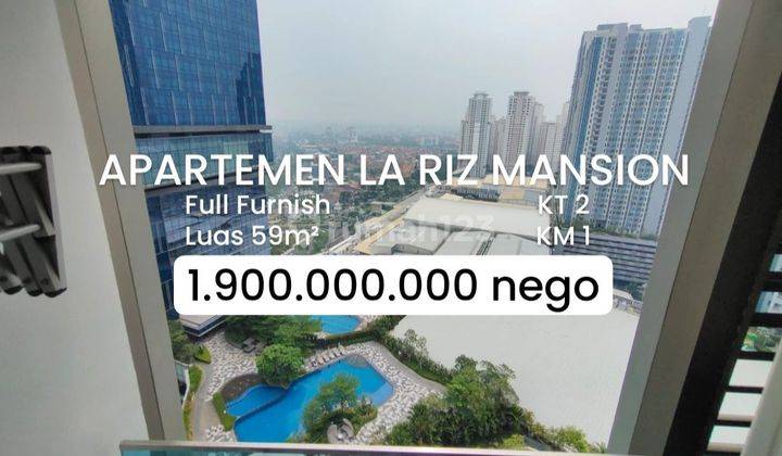 Jual / Sewa Apartemen La Riz Mansion Pakuwon Full Furnish [413] 1