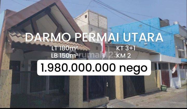 Rumah Siap Huni Darmo Permai Utara dkt Pakuwon Mall Surabaya [72] 1