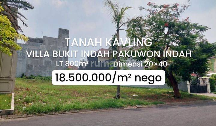 Tanah Kavling Villa Bukit Indah Pakuwon Indah Lokasi Favorit[423] 1