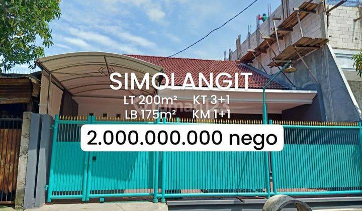 Jual / Sewa Rumah Siap Huni Simolangit Dkt Kupang Jaya [424] 1