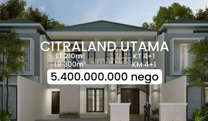 Rumah Mewah Baru Gress Citraland Utama Dkt Pakuwon, Graha [427] 1