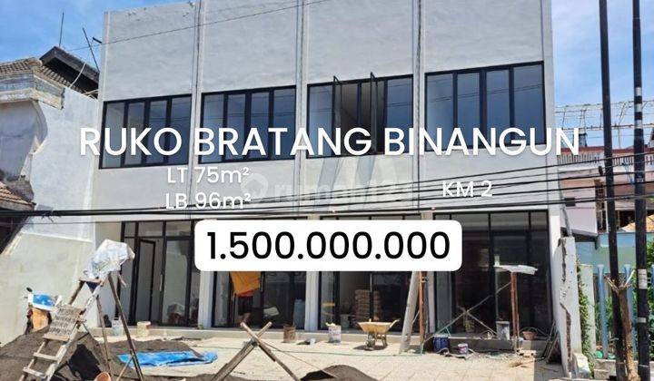 Ruko Baru Gress 2 Lantai Bratang Binangun Surabaya Timur [438] 1