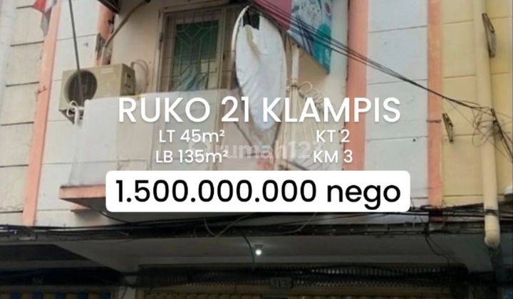 Ruko 21 Klampis Arif Rahman Hakim 3 Lantai Surabaya Timur [439] 1