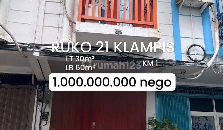 Jual / Sewa Ruko 21 Klampis Arif Rahman Hakim 2 Lantai Sby [440] 1