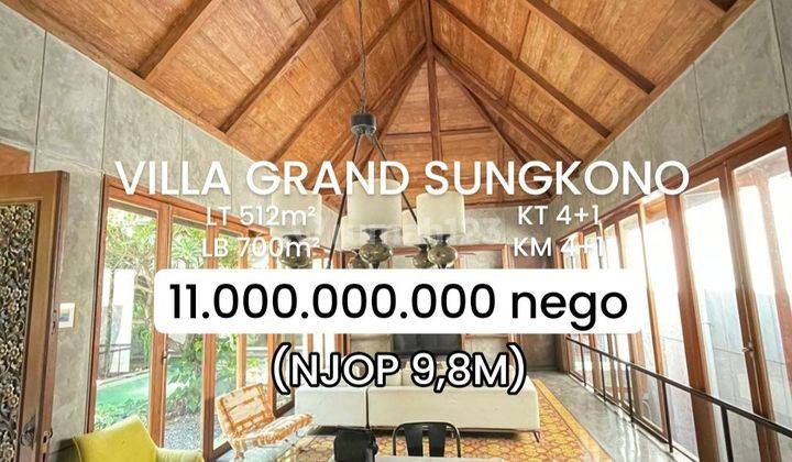 Murah Pol Rumah Rasa Bali Villa Grand Sungkono Ada Pool Sby [449] 1