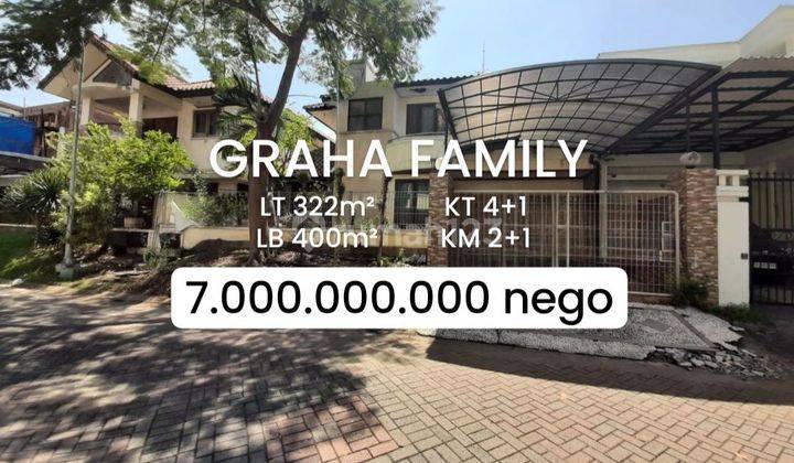 Jual / Sewa Rumah Siap Huni Graha Family Blok C Dkt Pakuwon [458] 1