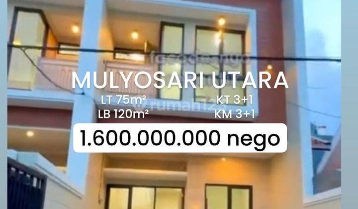 Rumah Baru Gress Minimalis 2 Lantai Mulyosari Utara Sby [461]
 1