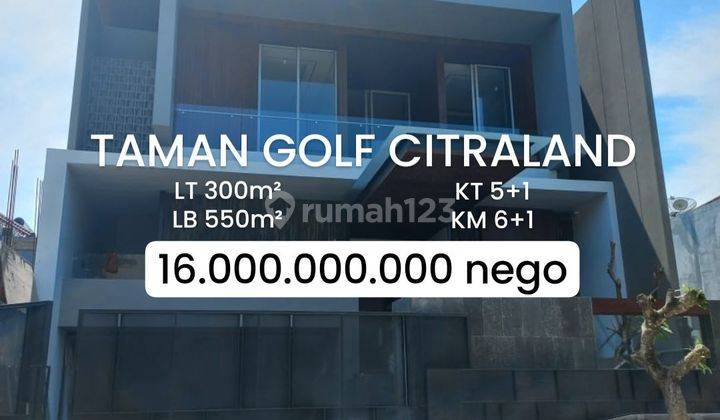 Rumah Baru Gress 2 Lantai Minimalistaman Golf Citraland [462] 1