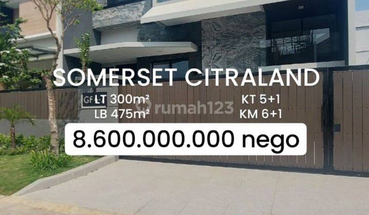 Rumah Baru Gress Minimalis 2 Lantai Somerset Citraland [465] 1