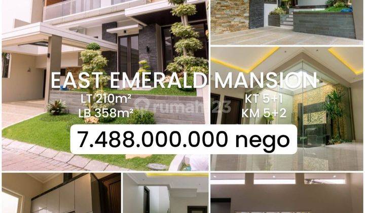 Rumah Baru Gress 2 Lantai East Emerald Mansion Citraland [466] 1