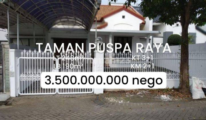 Termurah Rumah Siap Huni Citraland Taman Puspa Raya Surabaya[399] 1