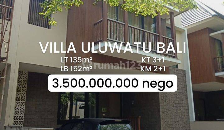 Villa Full Furnish Siap huni Uluwatu Bali Newland Jimbaran[478]
 1