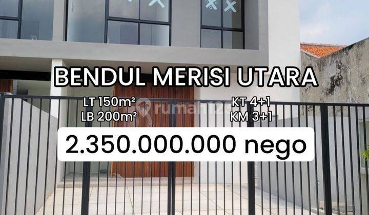 Rumah Baru Gress 2 Lantai Bendul Merisi Utara Surabaya [496]
 1